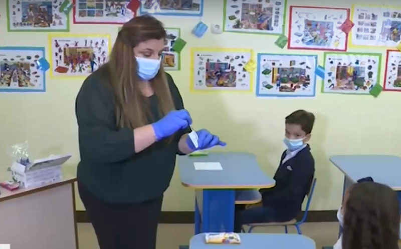 Доставиха COVID тестовете за ученици от 1 ви до 4 ти клас