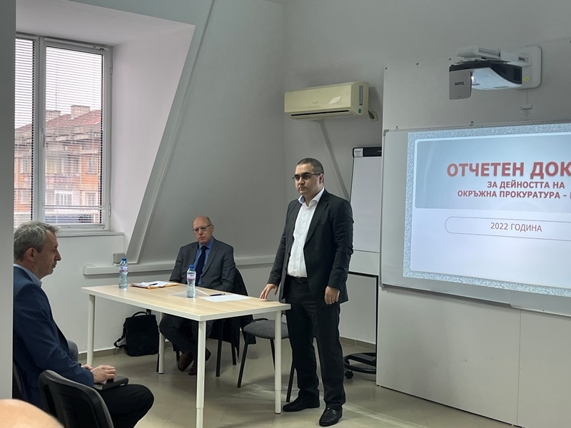 Прокуратурата във Враца отчете дейността си през 2022 г. /снимки/