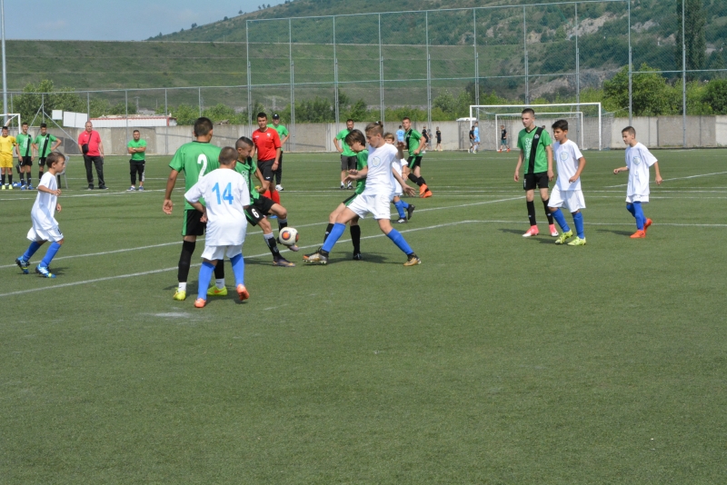Кметът на Монтана Златко Живков откри детски футболен турнир на
