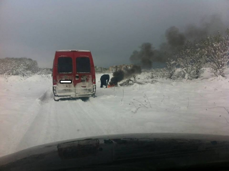 Служители на звено Инспекторат съставиха акт на лице което нерегламентирано