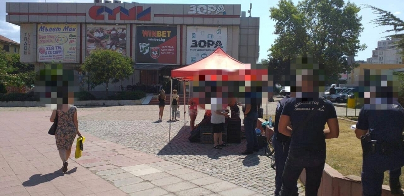 Търговец от Враца бе санкциониран тъй като продавал стоката си