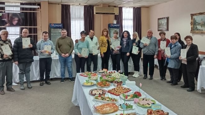 Незрящи от областите Монтана и Видин участваха в кулинарен конкурс /снимки/