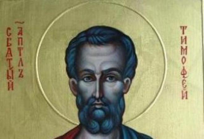 Днес Православната църква отдава почита си съм Свети апостол Тимотей,