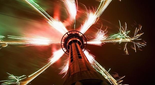 Нова Зеландия вече посрещна 2017 година