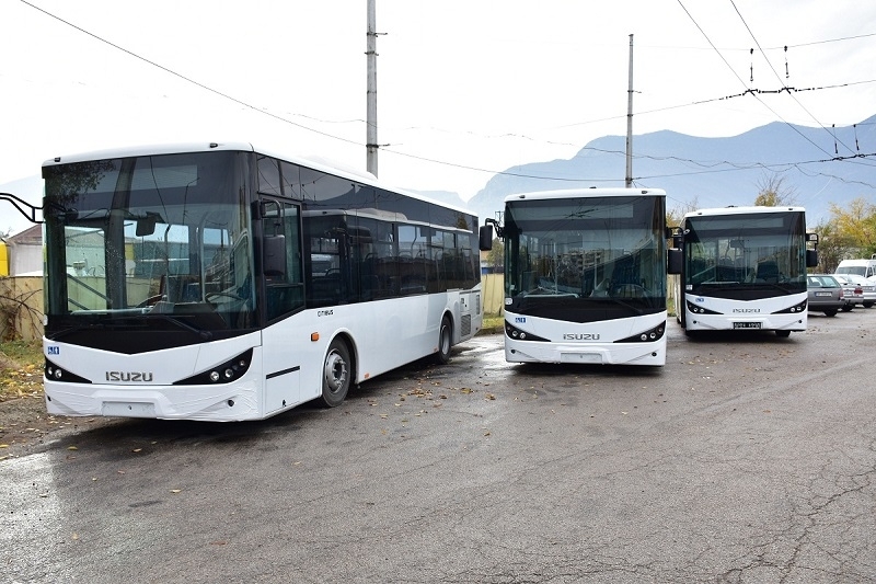 Днес в депото на Тролейбусен транспорт бяха приети последните 3