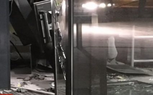 Взривиха отново банкомат в София Устройството се е намирало в