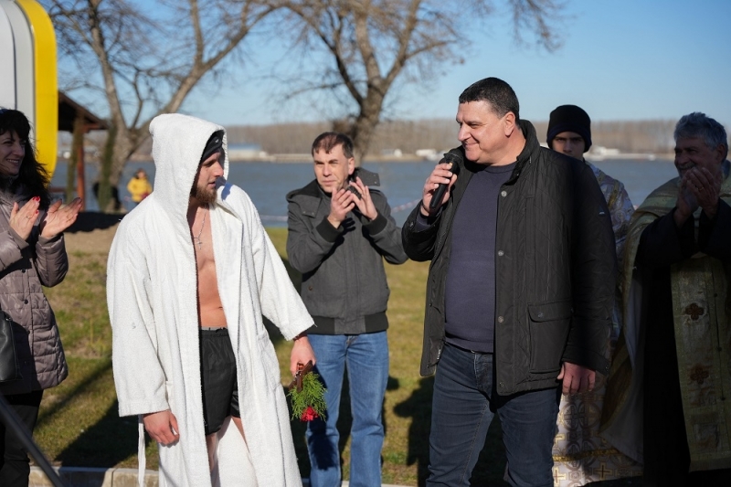 Днес на Йордановден бе отслужена тържествена Света Литургия и Велик