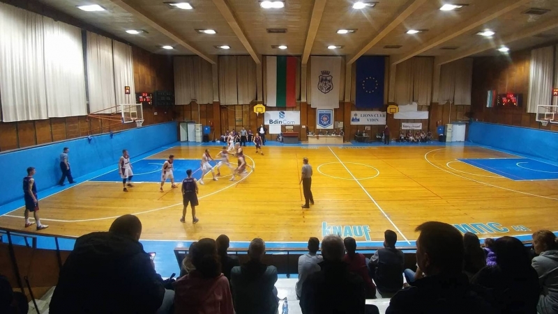Видабаскет загуби домакинството си на Буба Баскетбол София от третия
