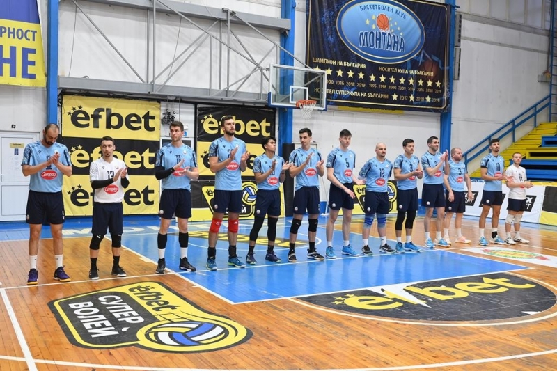 Отборът на Монтана победи с 3 0 23 18 22 Марек