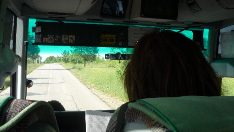 Шофьор на автобус на фирма Алексиев по междуградската линия Видин София