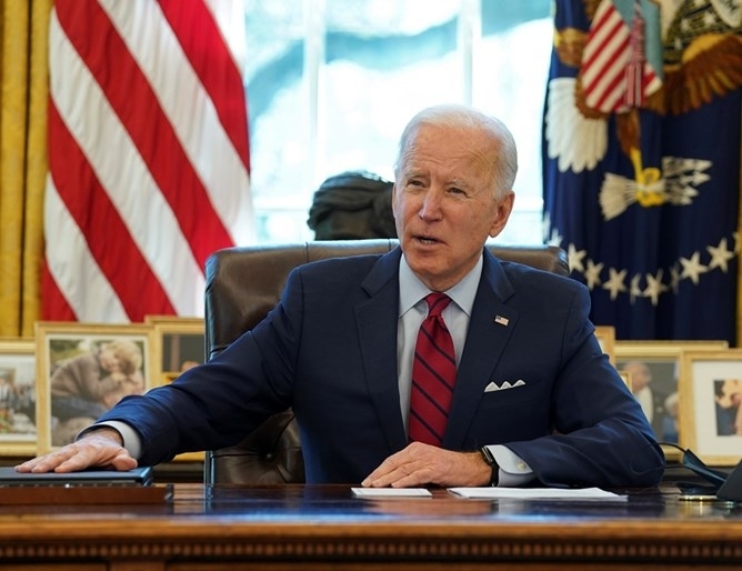 Американският президент Джо Байдън съобщи днес че САЩ са подписали