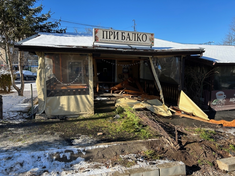 Кола влетя в заведение във Враца научи агенция BulNews Зрелищният инцидент