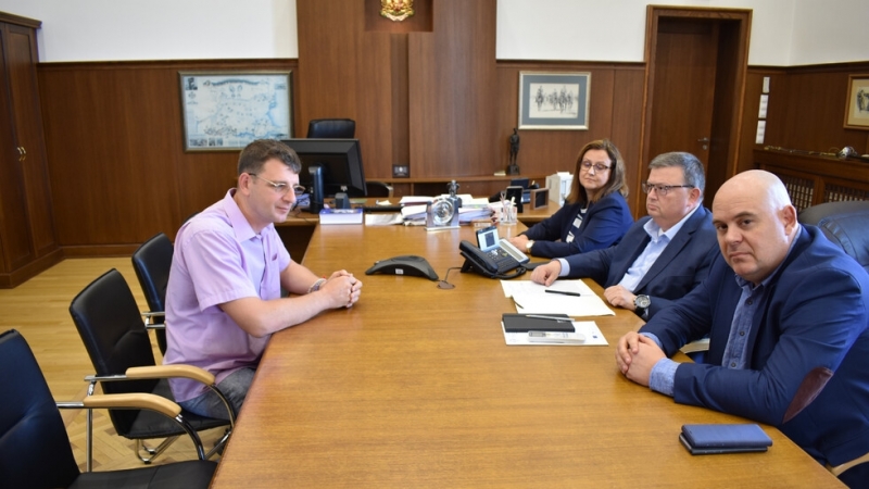 Главният прокурор Сотир Цацаров и заместниците му Иван Гешев и