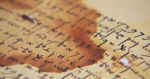 Петстотингодишен таен код, използван в писма между един от най-прочутите