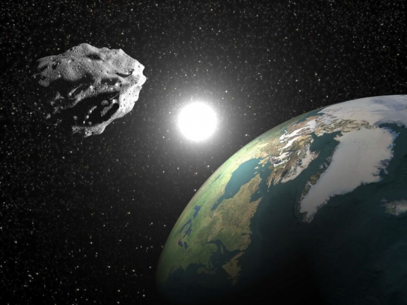 Гигантски астероид, чийто размер са съпоставим с тези на знаменития