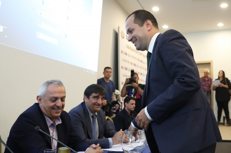 Жребият за новия сезон в Първа професионална лига бе изтеглен