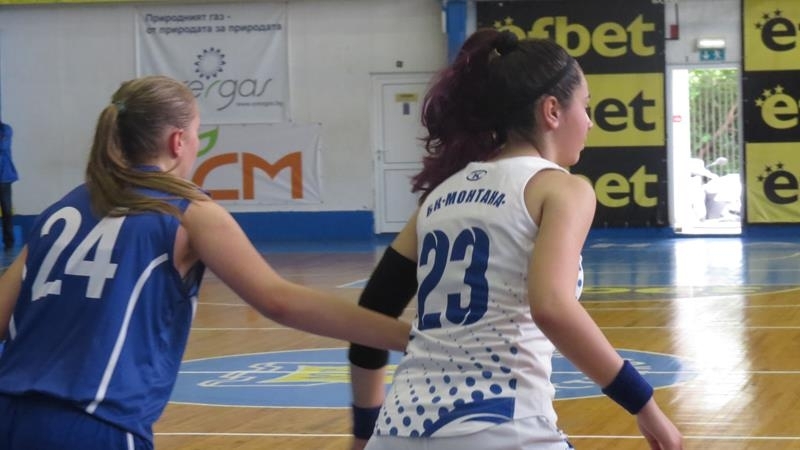 Баскетболистките на Монтана се класираха за финала на държавното първенство