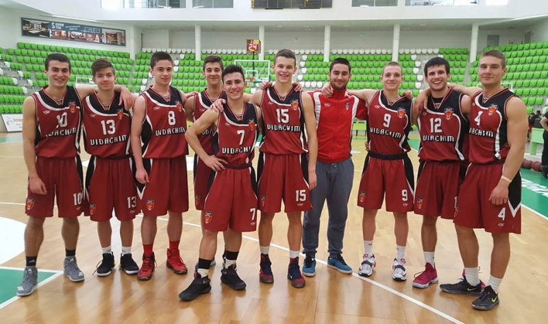 Юношите на Баскетболен клуб "Видабаскет" спечелиха със 70:41 точки срещата