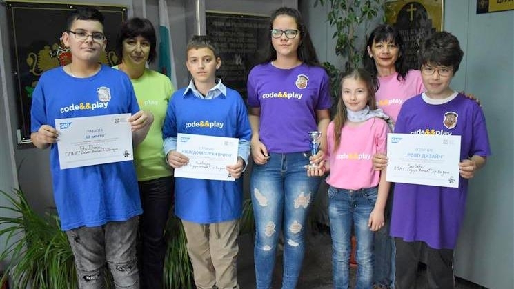 В SAP Labs Bulgaria се проведе регионалното състезание по Роботика