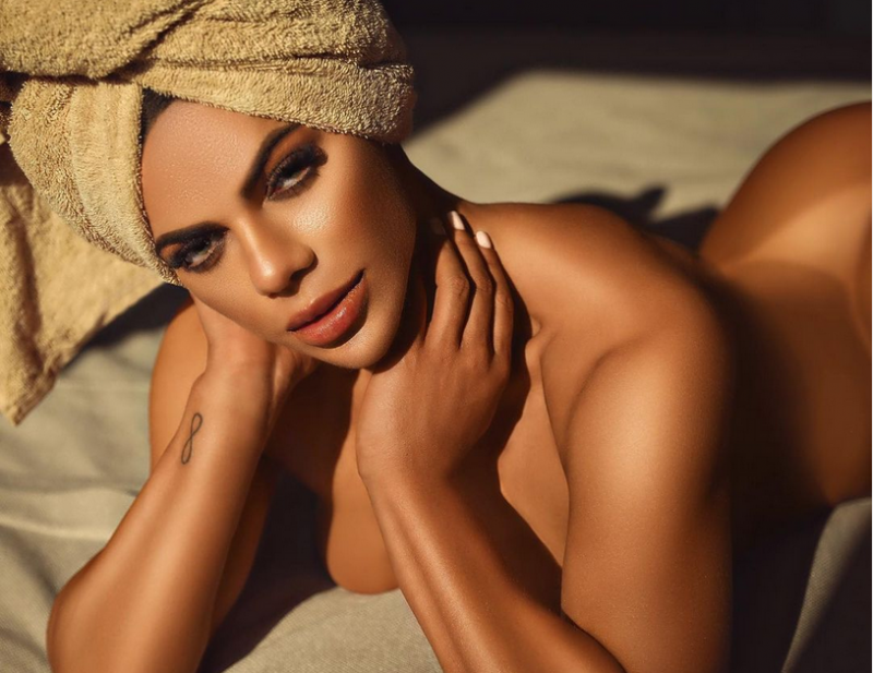 Известната бразилска фенка на аржентинската футболна звезда Лионел Меси