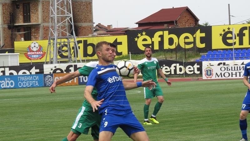 Монтана завърши наравно 1 1 при гостуването си на Пирин в