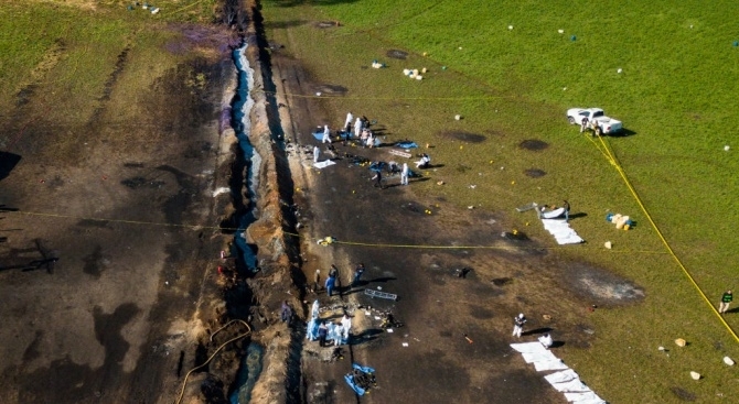 Броят на загиналите при взрива и пожара на тръбопровод в