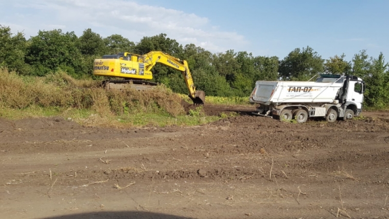 Изграждането на участъка от път Е 79 между Видин и пътен