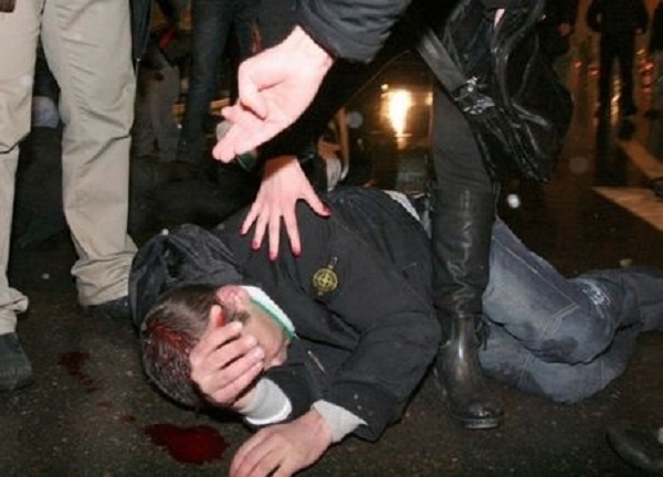 Бой станал призори в събота в центъра на Монтана прати