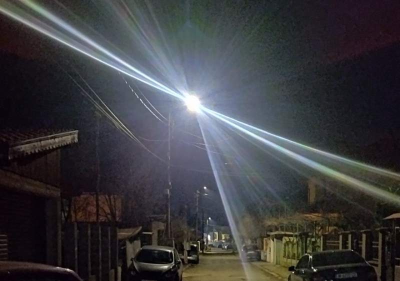 Включиха крайни квартали и индустриални зони в енергийно ефективната система за осветление на Монтана