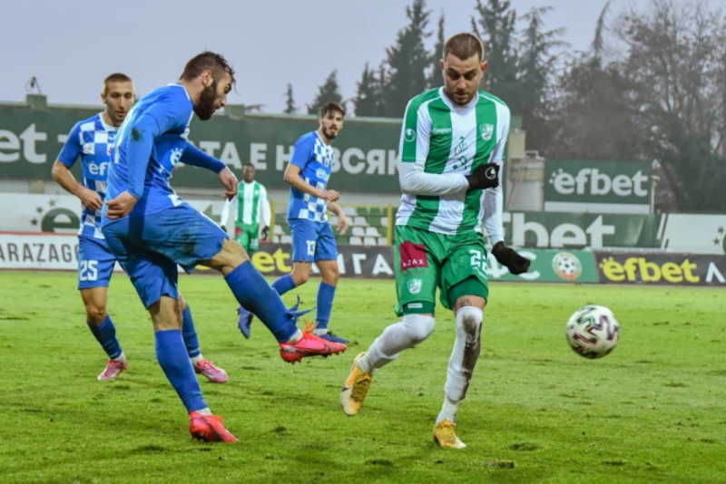 Монтана и Берое завършиха 1 1 в мач от 26 ия кръг