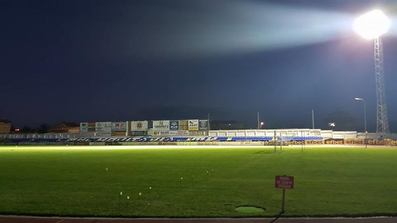 Новото осветление на стадион Огоста ще бъде готово до четвъртък