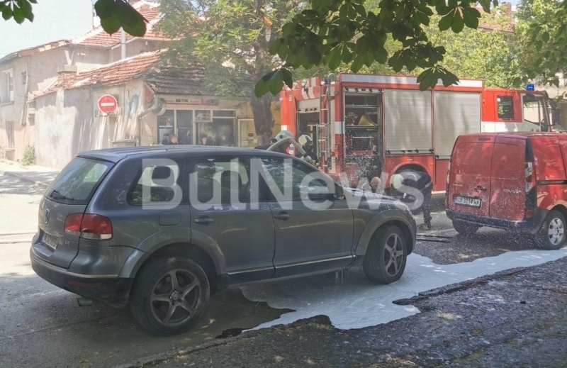 От МВР Монтана съобщиха че причината за избухналия в пламъци Фолксваген