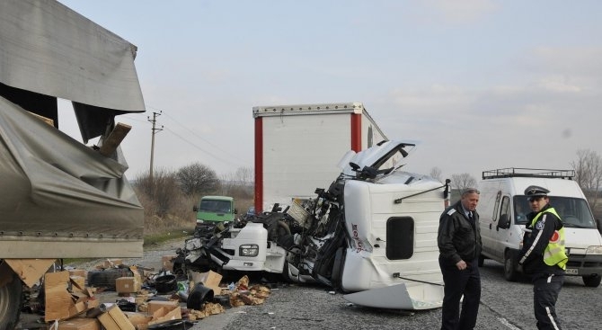 Днес към 12 часа бил получен сигнал за пътен инцидент