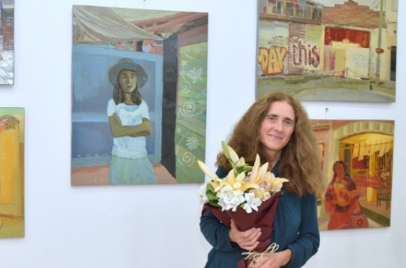 Изложба с картини на художничката Севда Потурлян беше открита в