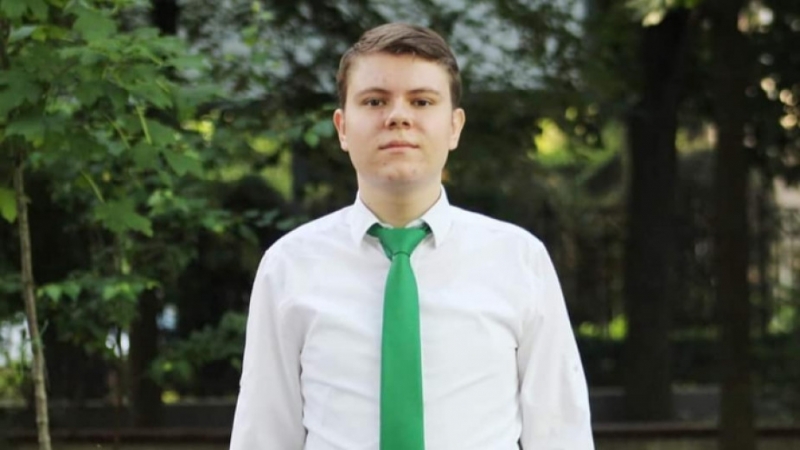 Единадесетокласникът Радослав Попов от ППМГ Екзарх Антим Първи Видин спечели