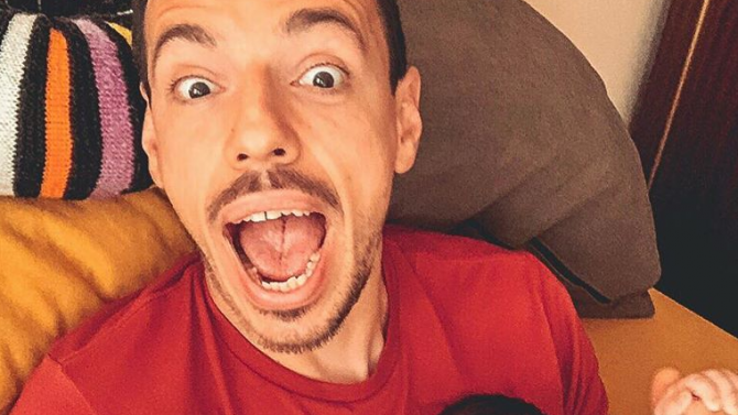 Риалити героят и тв водещ Даниел Петканов претърпя неприятен инцидент