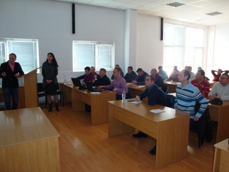 Екип от 20 румънски служители на Генералния инспекторат за извънредни