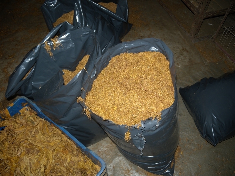 Полицията е иззела 271 килограма тютюн от жилище в Лом