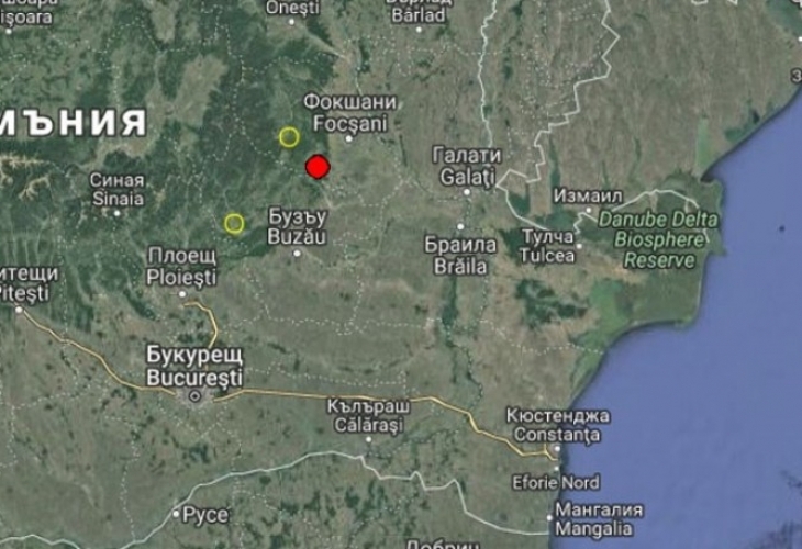 Земетресение разлюля Румъния днес в 11 17 часа Трусът е