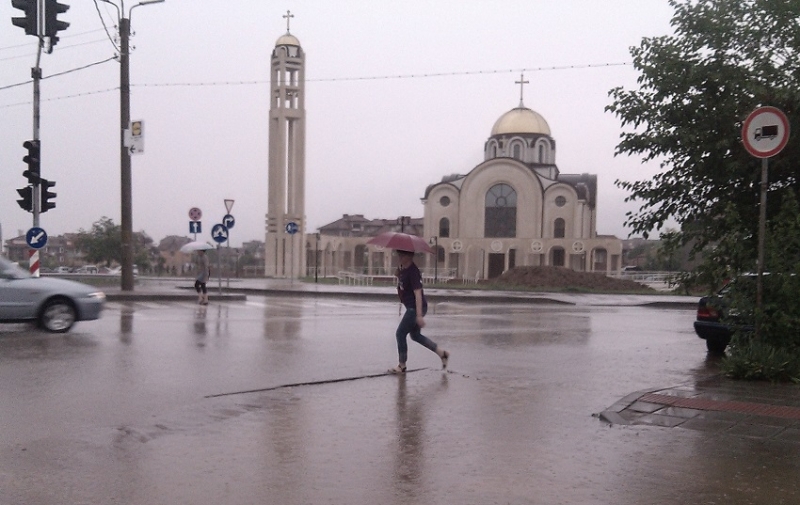 Голямо количество дъжд се е изсипало над област Монтана миналата