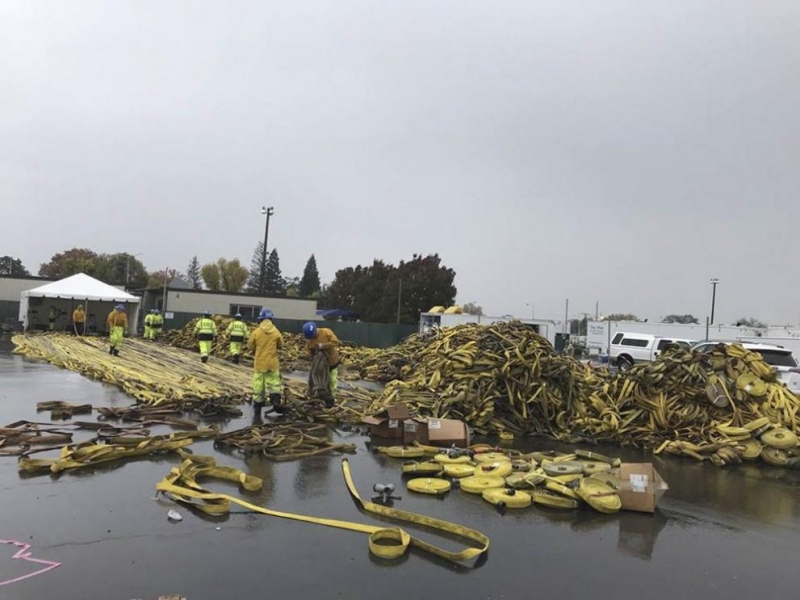 Първите обилни валежи от няколко месеца започнаха вчера в Калифорния