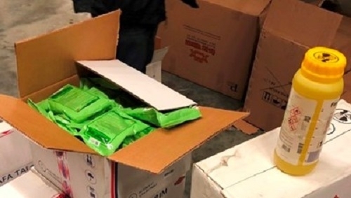 Общо 85 литра контрабандни агропрепарати откриха митнически служители на пункта