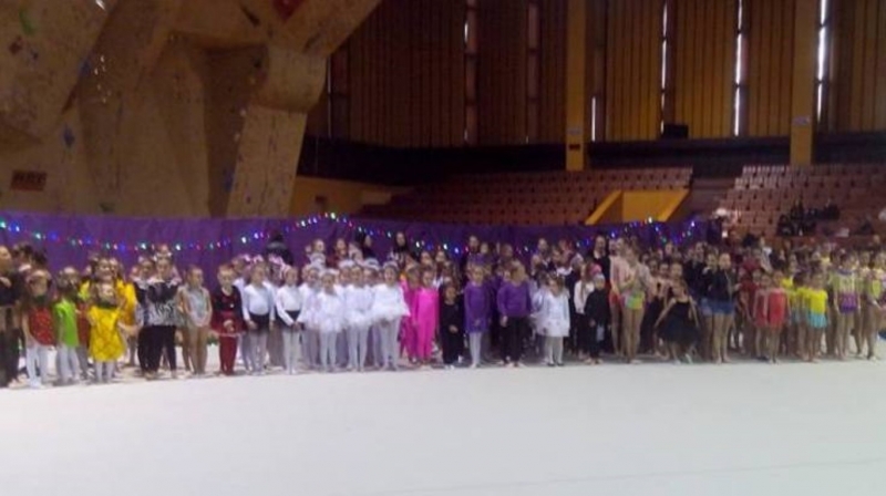 Женски клуб по художествена гимнастика Анелия Мездра се представи отлично