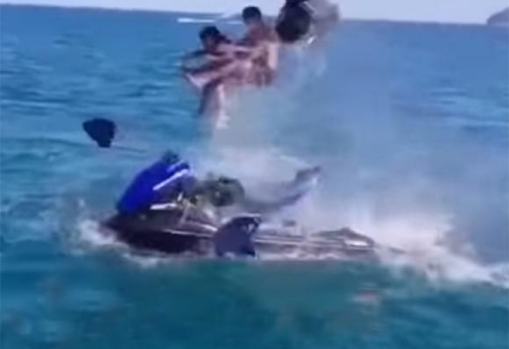 Джет с туристи се взриви в Черно море Инцидентът който