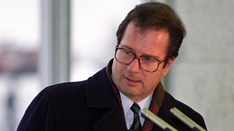 Клаус Кинкел бивш германски министър на външните работи от 1992