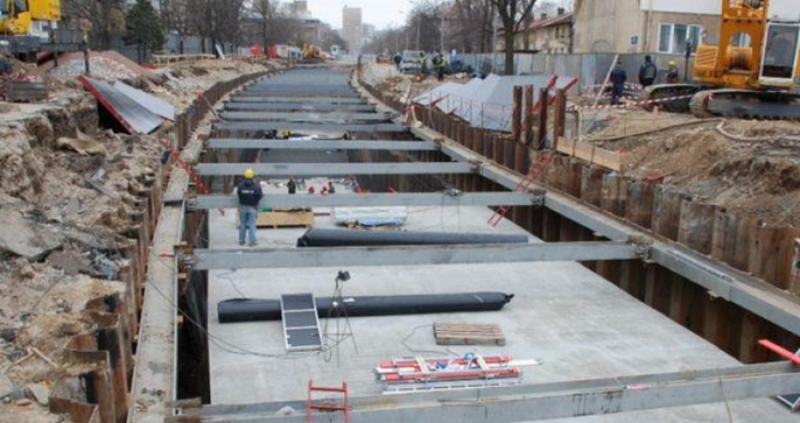 Тежък инцидент е възникнал на строежа на метрото в столичния