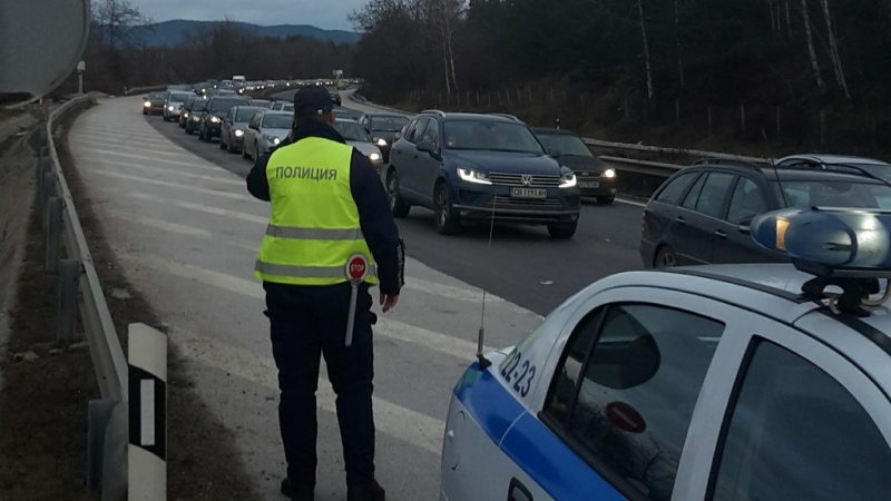 Тапа се образува на автомагистрала Хемус в сряда сутрин Заради