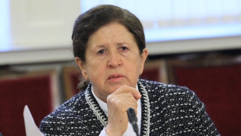 Председателят на ЦИК Стефка Стоева подава оставка Тя е информирала членовете