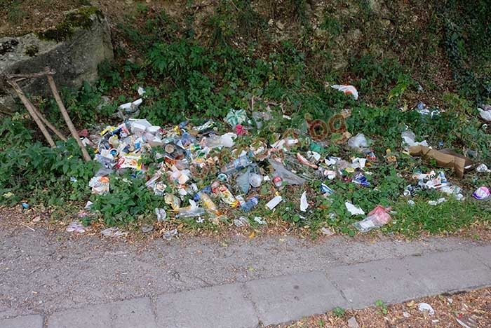 Боклуци заринаха крайпътни отбивки от републиканската пътна мрежа на територията