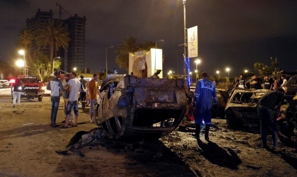 Кола бомба избухна в центъра на Бенгази който се намира в